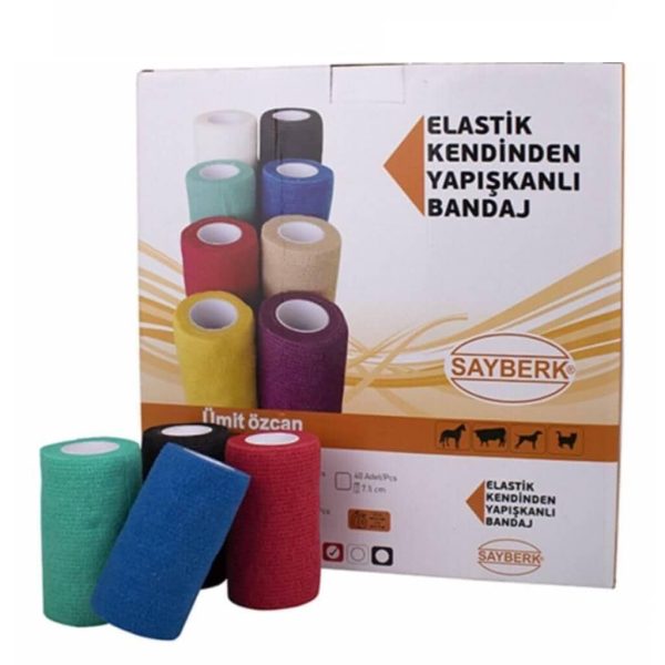ELASTİK YAPIŞKANLI BANDAJ 1 ADET SAYBERK 10 CM 4.5 METRE (Kopyası)